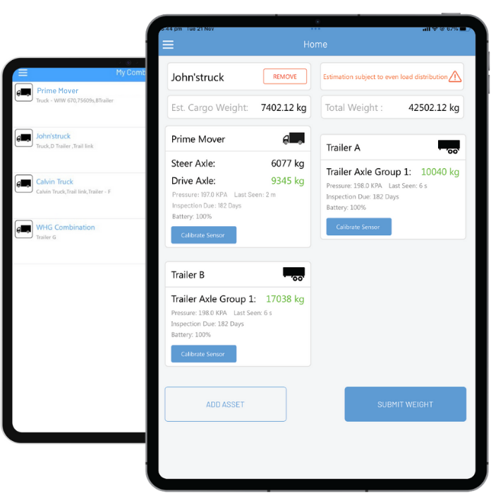 FleetWEIGH Application
